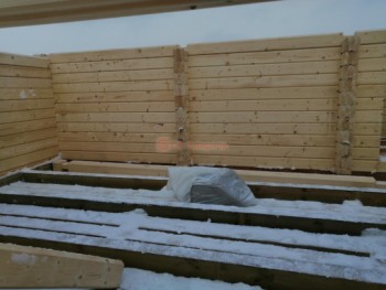 Фото №65: баня из бруса 118