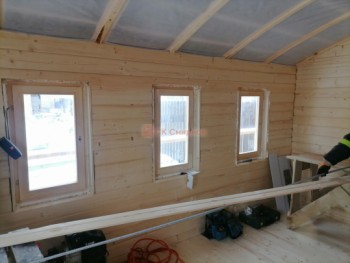 Фото №9: баня из бруса 133