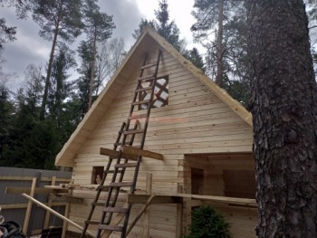 Фото №10: баня из бруса 135