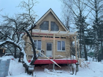 Фото №2: дом из бруса 136