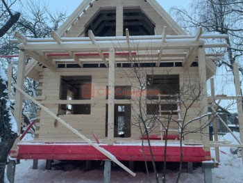 Фото №5: дом из бруса 136