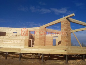 Фото №72: баня из бруса 33