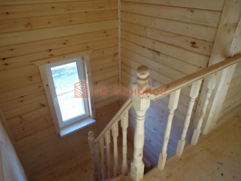 Фото №32: дом из бруса 35