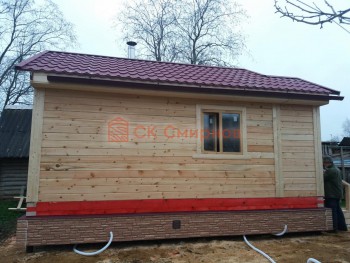 Фото №10: баня из бруса 53