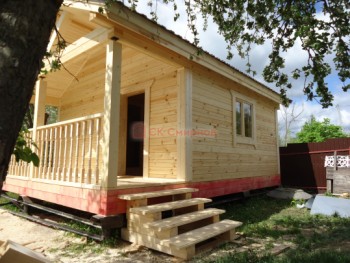 Фото №3: баня из бруса 65