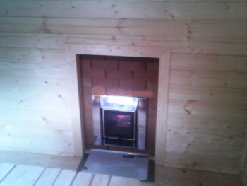 Фото №38: каркасная баня 68