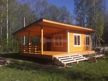 Фото №48: дом из бруса 69