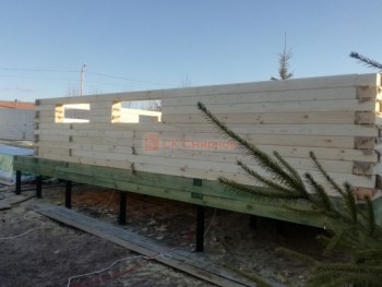 Фото №111: баня из бруса 70