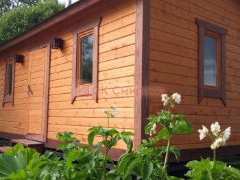 Фото №3: баня из бруса 78