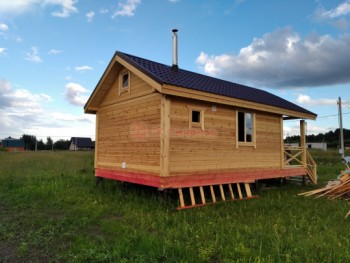 Фото №8: баня из бруса 89