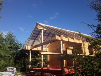 Фото №35: баня из бруса 94