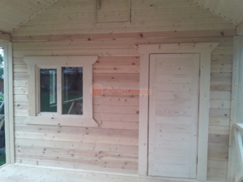 Фото №7: баня из бруса 97